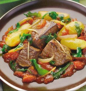 Говядина по-мадагаскарски